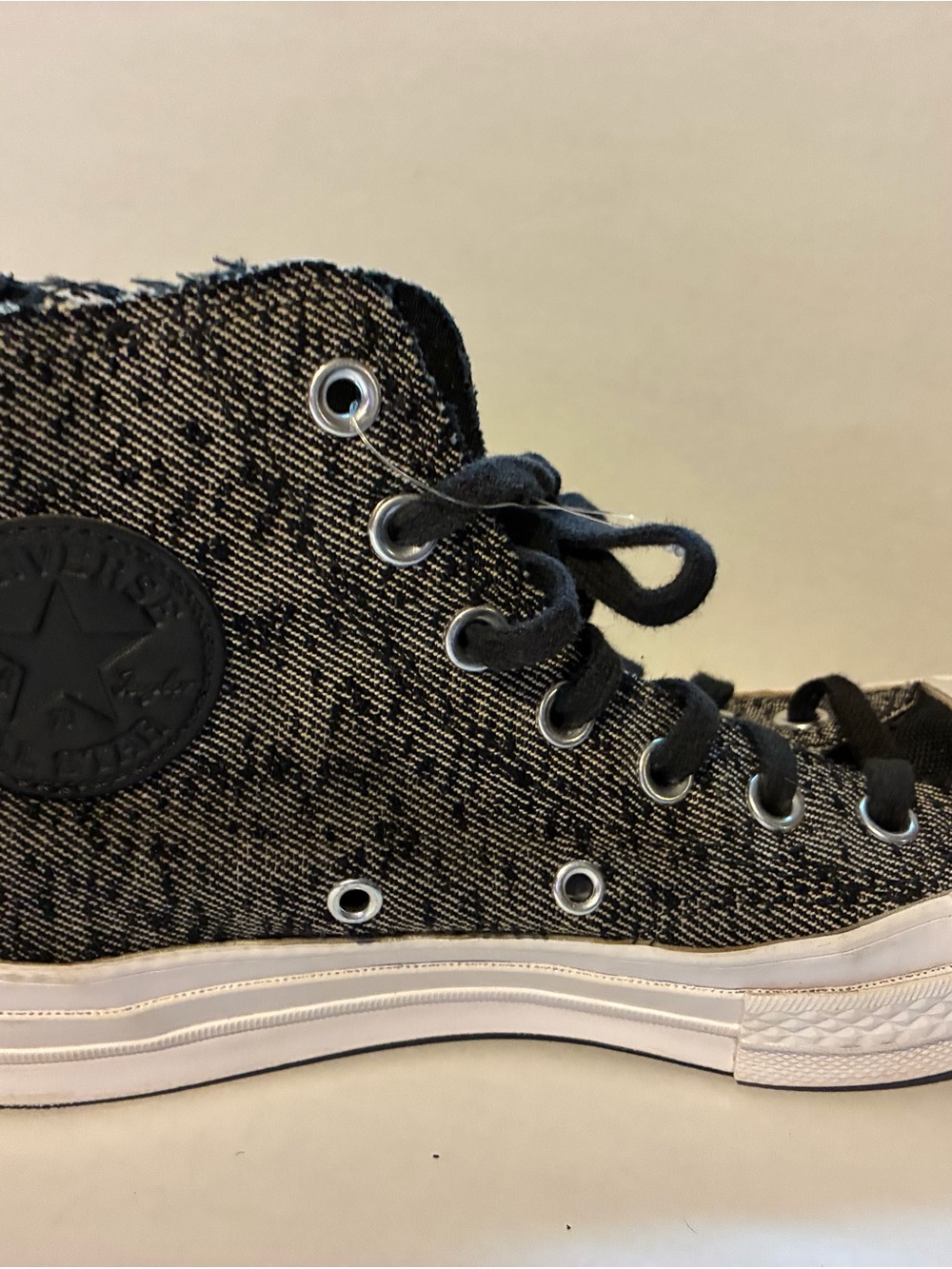 Converse High Top Sneakers in Black and White